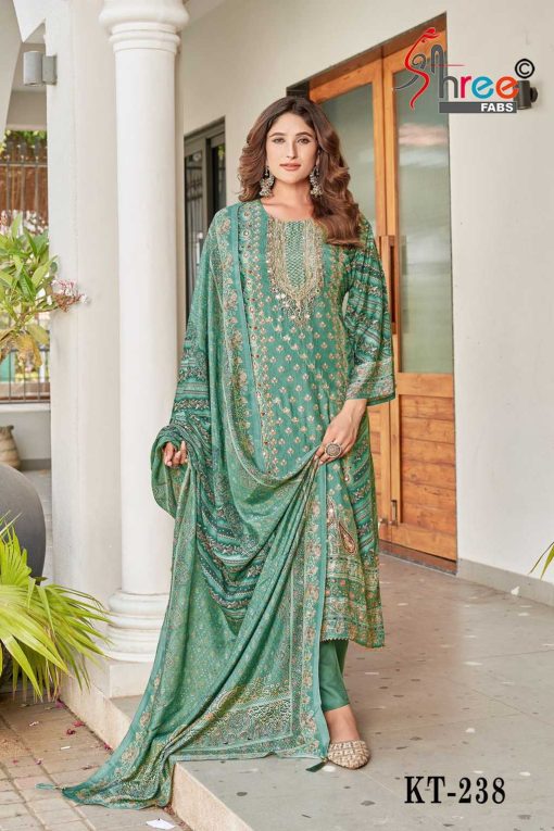 Shree Fabs KT 238 Viscose Salwar Suit Catalog 4 Pcs 1 510x765 - Shree Fabs KT 238 Viscose Salwar Suit Catalog 4 Pcs