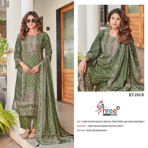 Shree Fabs KT 238 Viscose Salwar Suit Catalog 4 Pcs 3 510x510 - Shree Fabs KT 238 Viscose Salwar Suit Catalog 4 Pcs