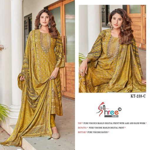 Shree Fabs KT 238 Viscose Salwar Suit Catalog 4 Pcs 6 510x510 - Shree Fabs KT 238 Viscose Salwar Suit Catalog 4 Pcs