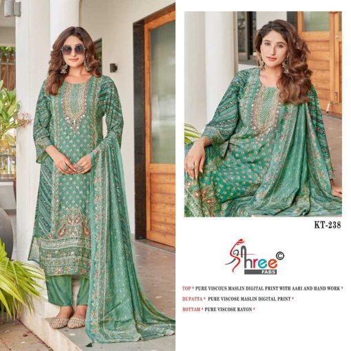 Shree Fabs KT 238 Viscose Salwar Suit Catalog 4 Pcs 7 510x510 - Shree Fabs KT 238 Viscose Salwar Suit Catalog 4 Pcs