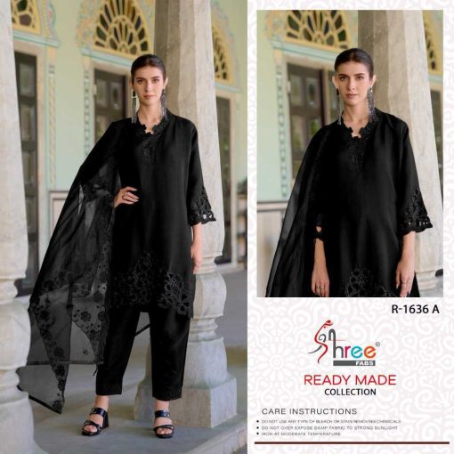 Shree Fabs R 1636 A D Silk Readymade Salwar Suit Catalog 4 Pcs 6 510x510 - Shree Fabs R 1636 A-D Silk Readymade Salwar Suit Catalog 4 Pcs