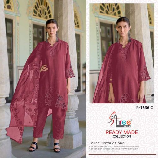 Shree Fabs R 1636 A D Silk Readymade Salwar Suit Catalog 4 Pcs 7 510x510 - Shree Fabs R 1636 A-D Silk Readymade Salwar Suit Catalog 4 Pcs