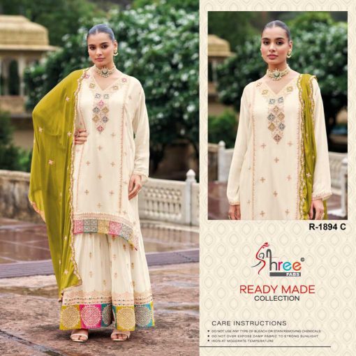 Shree Fabs R 1894 A D Chinon Readymade Salwar Suit Catalog 4 Pcs 2 510x510 - Shree Fabs R 1894 A-D Chinon Readymade Salwar Suit Catalog 4 Pcs
