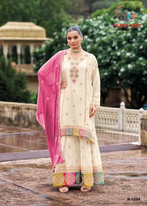 Shree Fabs R 1894 A D Chinon Readymade Salwar Suit Catalog 4 Pcs 5 510x714 - Shree Fabs R 1894 A-D Chinon Readymade Salwar Suit Catalog 4 Pcs