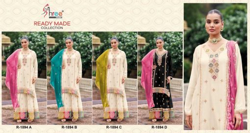 Shree Fabs R 1894 A D Chinon Readymade Salwar Suit Catalog 4 Pcs 9 510x272 - Shree Fabs R 1894 A-D Chinon Readymade Salwar Suit Catalog 4 Pcs
