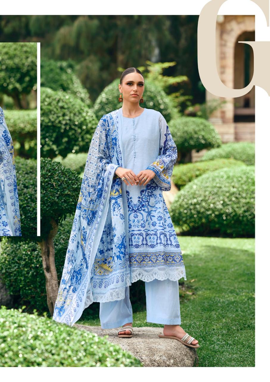 The Heritage Shop The Original Lawn Vol 2 Salwar Suit Catalog 4 Pcs - Image 12