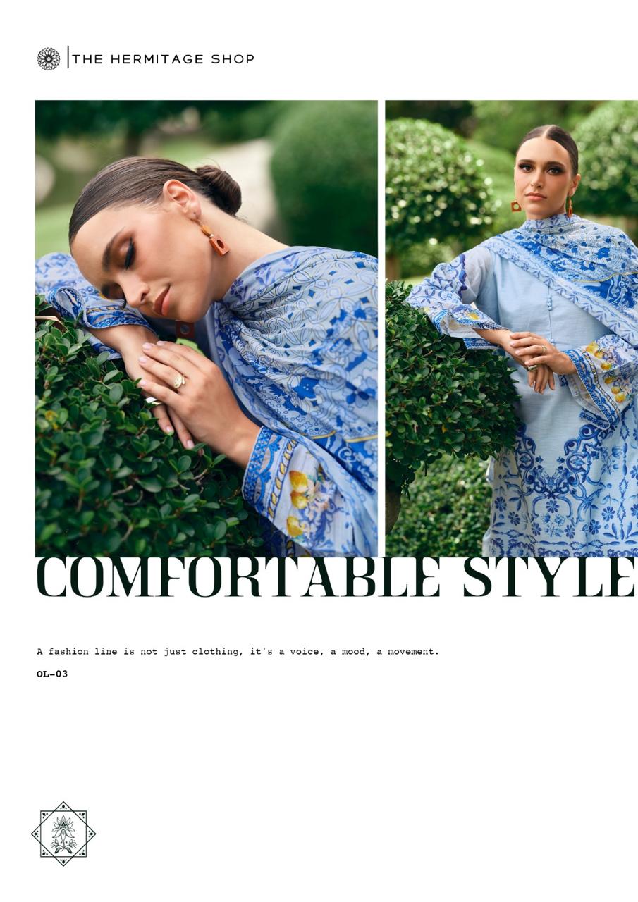 The Heritage Shop The Original Lawn Vol 2 Salwar Suit Catalog 4 Pcs - Image 13