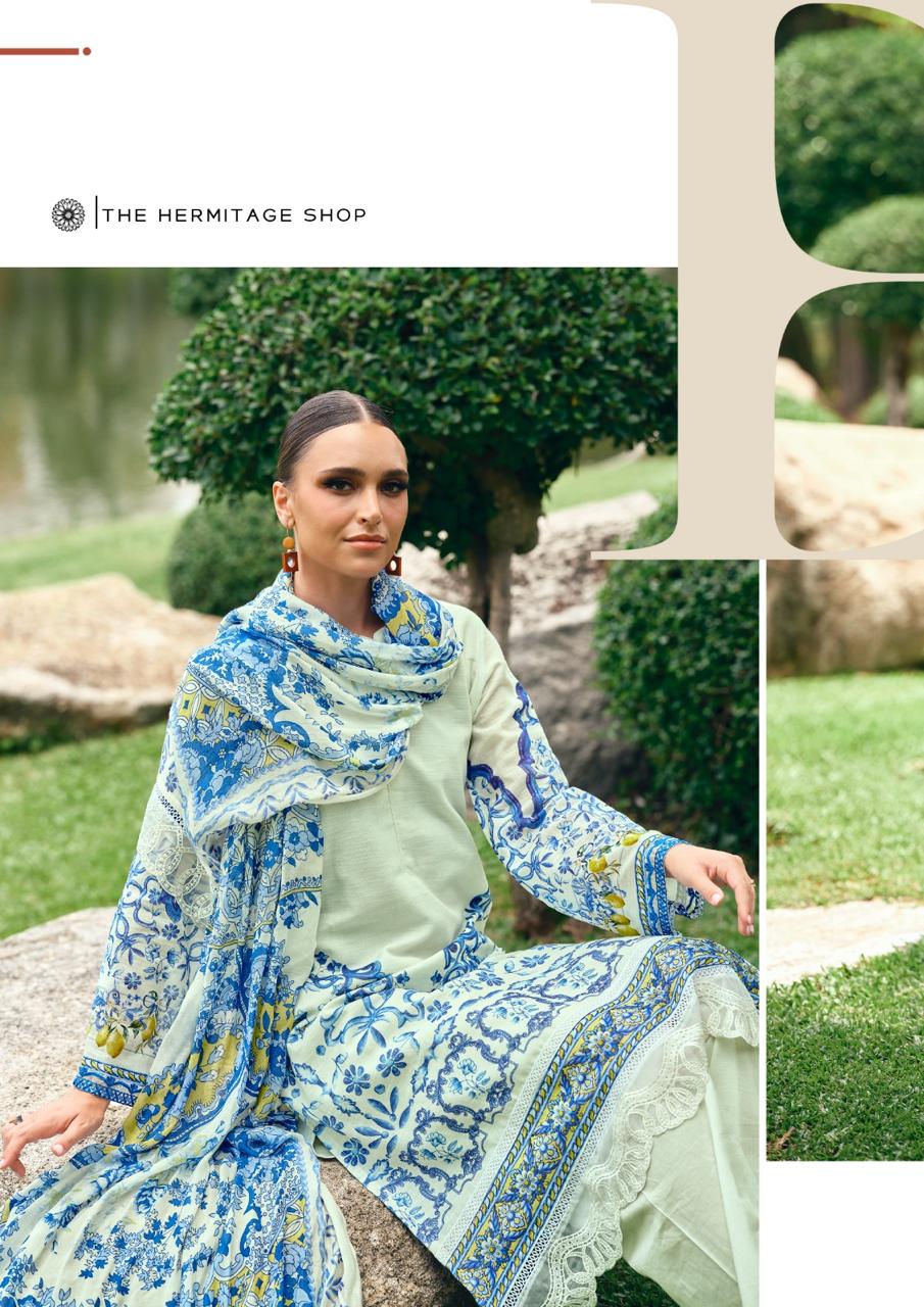 The Heritage Shop The Original Lawn Vol 2 Salwar Suit Catalog 4 Pcs - Image 3