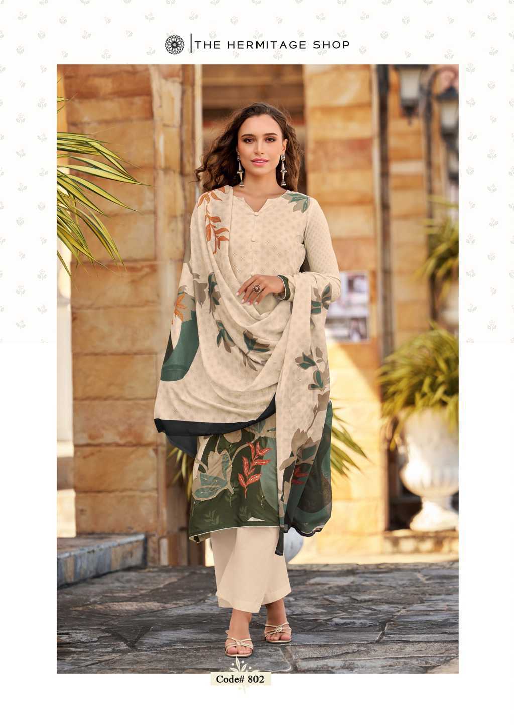 The Heritage Shop Zara Cotton Salwar Suit Catalog 4 Pcs (5) The Heritage Shop Zara Cotton Salwar Suit Catalog 4 Pcs - Image 6