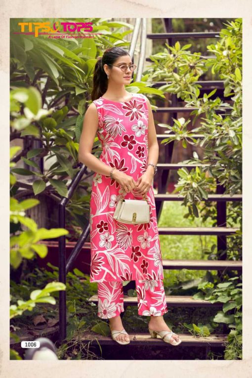 Tips Top Olivia Vol 3 Rayon Kurti with Bottom Catalog 6 Pcs 5 510x765 - Tips and Top Olivia Vol 3 Rayon Kurti with Bottom Catalog 6 Pcs