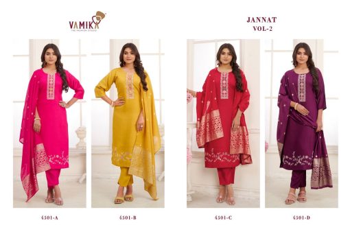 Vamika Jannat Vol 2 Viscose Readymade Suit Catalog 4 Pcs 7 510x360 - Vamika Jannat Vol 2 Viscose Readymade Suit Catalog 4 Pcs