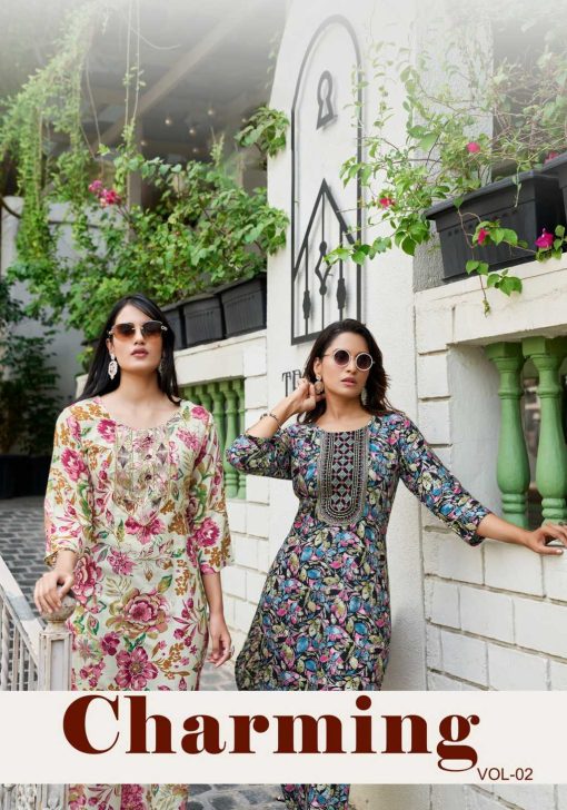 Vaniska Charming Vol 2 Rayon Kurti Catalog 8 Pcs 1 510x728 - Vaniska Charming Vol 2 Rayon Kurti Catalog 8 Pcs