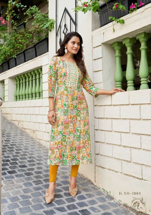 Vaniska Charming Vol 2 Rayon Kurti Catalog 8 Pcs 4 510x728 - Vaniska Charming Vol 2 Rayon Kurti Catalog 8 Pcs