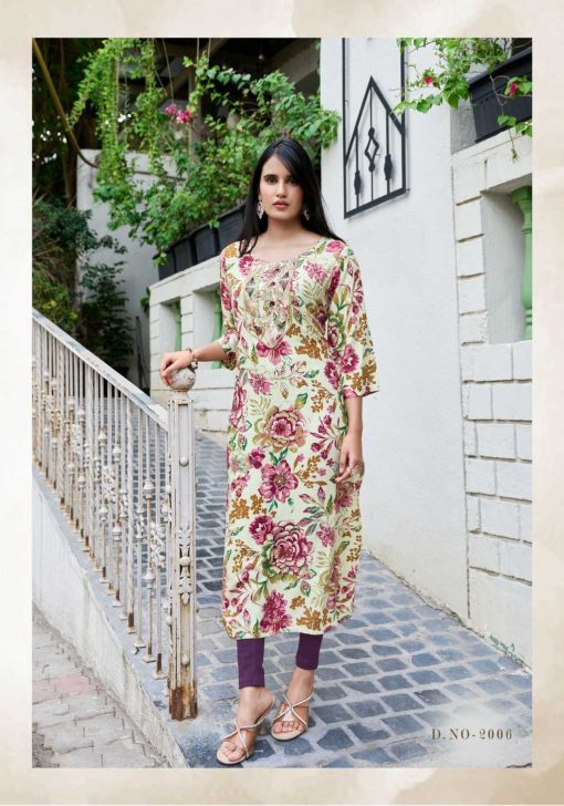 Vaniska Charming Vol 2 Rayon Kurti Catalog 8 Pcs 7 510x728 - Vaniska Charming Vol 2 Rayon Kurti Catalog 8 Pcs