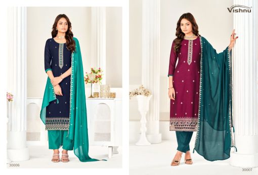 Vishnu Aarzoo Silk Salwar Suit Catalog 12 Pcs 5 510x347 - Vishnu Aarzoo Silk Salwar Suit Catalog 12 Pcs