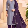 Vishnu Khatoon Silk Salwar Suit Catalog 10 Pcs