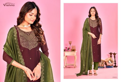 Vishnu Sarista Vol 2 Silk Salwar Suit Catalog 10 Pcs 8 510x347 - Vishnu Sarista Vol 2 Silk Salwar Suit Catalog 10 Pcs