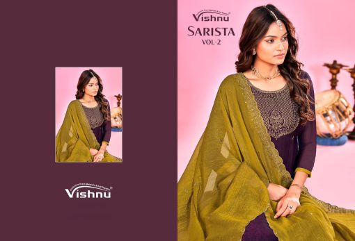 Vishnu Sarista Vol 2 Silk Salwar Suit Catalog 10 Pcs 9 510x347 - Vishnu Sarista Vol 2 Silk Salwar Suit Catalog 10 Pcs