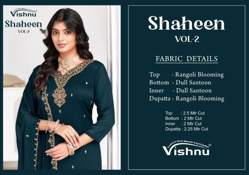 Vishnu Shaheen Vol 2 Fancy Salwar Suit Catalog 12 Pcs 13 510x359 - Vishnu Shaheen Vol 2 Fancy Salwar Suit Catalog 12 Pcs