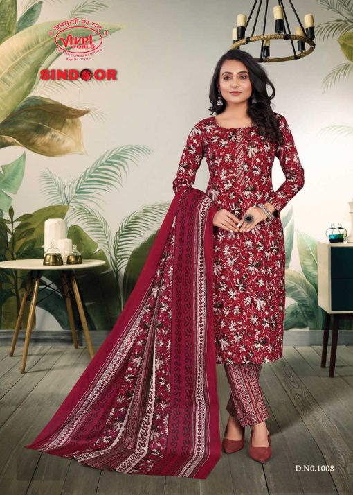 Vivel World Sindoor Cotton Salwar Suit Catalog 10 Pcs 10 510x714 - Vivel World Sindoor Cotton Salwar Suit Catalog 10 Pcs
