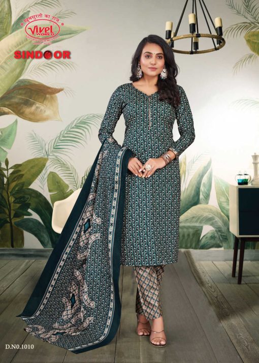 Vivel World Sindoor Cotton Salwar Suit Catalog 10 Pcs 13 510x714 - Vivel World Sindoor Cotton Salwar Suit Catalog 10 Pcs