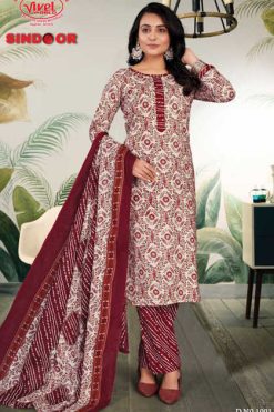 Vivel World Sindoor Cotton Salwar Suit Catalog 10 Pcs