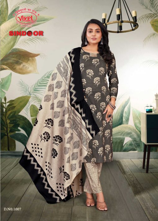 Vivel World Sindoor Cotton Salwar Suit Catalog 10 Pcs 9 510x714 - Vivel World Sindoor Cotton Salwar Suit Catalog 10 Pcs