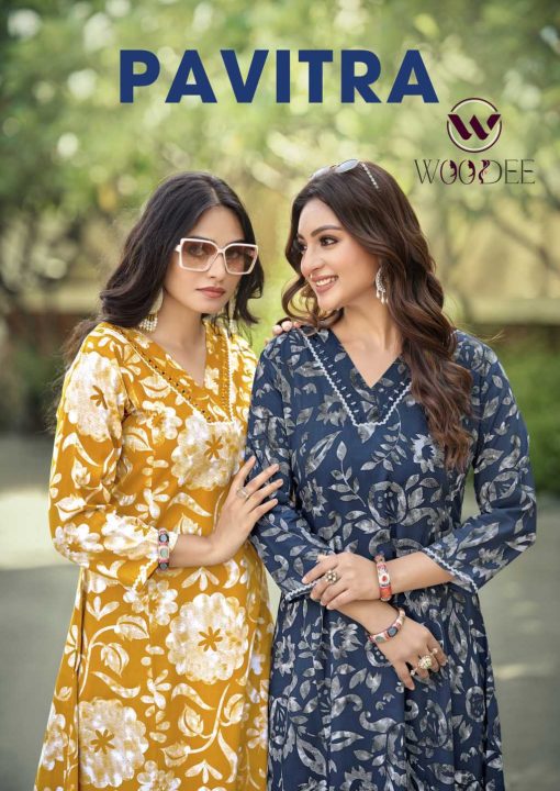 Woodee Pavitra A Line CO ORD Wholesale Catalog 6 Pcs 1 510x720 - Woodee Pavitra A Line CO ORD Wholesale Catalog 6 Pcs
