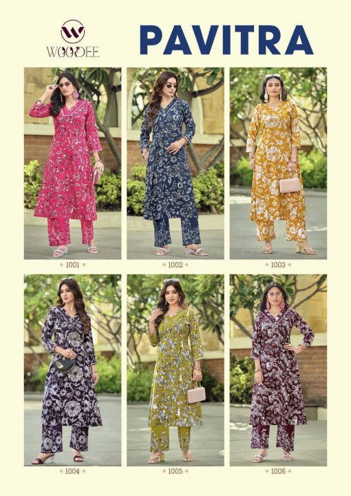Woodee Pavitra A Line CO ORD Wholesale Catalog 6 Pcs 10 510x720 - Woodee Pavitra A Line CO ORD Wholesale Catalog 6 Pcs
