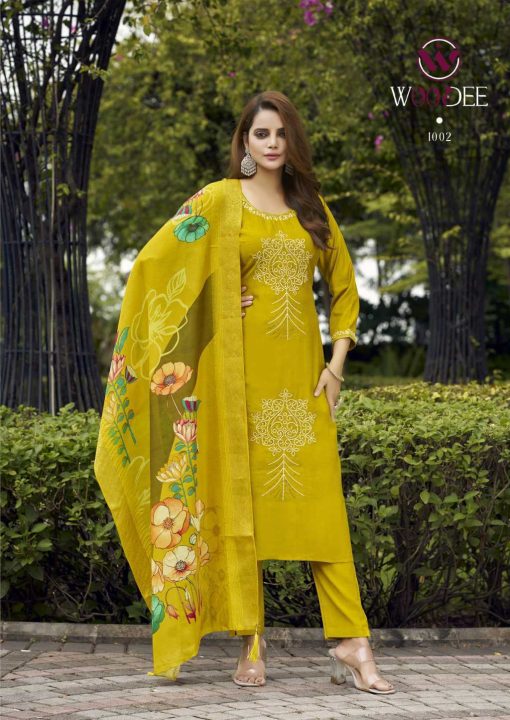 Woodee Ritoo Kurti with Dupatta Bottom Viscose Catalog 6 Pcs 5 510x720 - Woodee Ritoo Kurti with Dupatta Bottom Viscose Catalog 6 Pcs