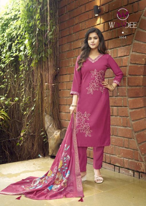 Woodee Ritoo Kurti with Dupatta Bottom Viscose Catalog 6 Pcs 7 510x720 - Woodee Ritoo Kurti with Dupatta Bottom Viscose Catalog 6 Pcs