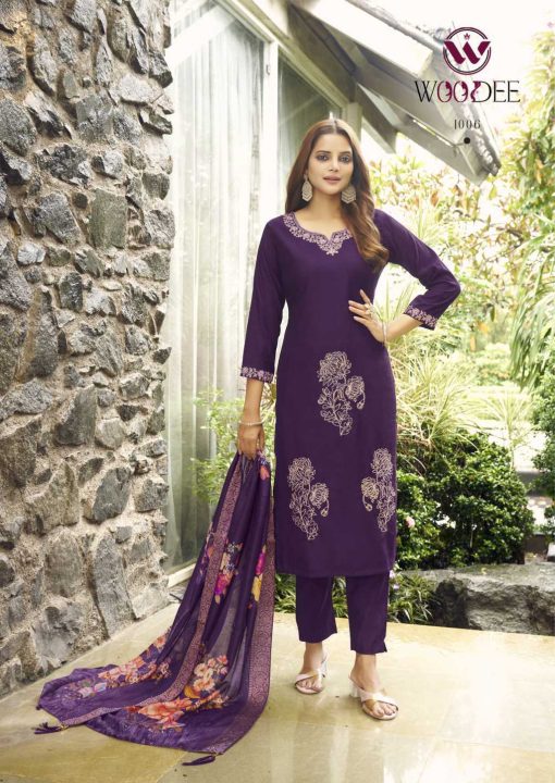 Woodee Ritoo Kurti with Dupatta Bottom Viscose Catalog 6 Pcs 9 510x720 - Woodee Ritoo Kurti with Dupatta Bottom Viscose Catalog 6 Pcs