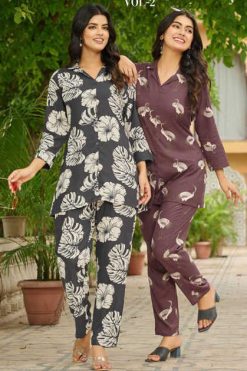 Wooglee Rolex Vol 2 Rayon Kurti with Bottom Catalog 6 Pcs