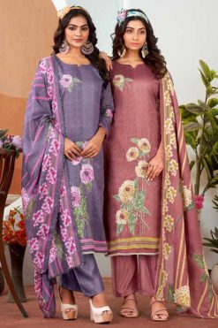 Zulfat Roshni by Belliza Cotton Salwar Suit Catalog 4 Pcs