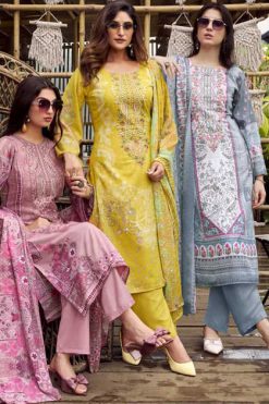 Zulfat Sana Safina by Belliza Cotton Salwar Suit Catalog 6 Pcs 247x371 - Zulfat Sana Safina by Belliza Cotton Salwar Suit Catalog 6 Pcs