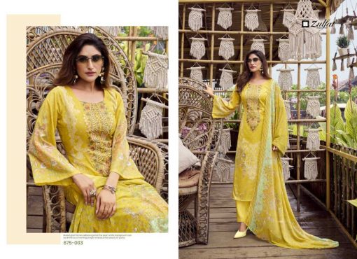 Zulfat Sana Safina by Belliza Cotton Salwar Suit Catalog 6 Pcs 6 510x370 - Zulfat Sana Safina by Belliza Cotton Salwar Suit Catalog 6 Pcs
