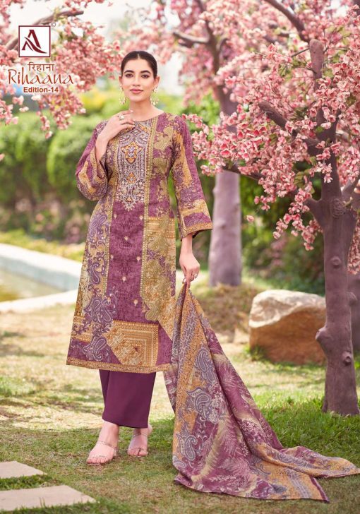 Alok Rihaana Vol 14 Cotton Salwar Suit Catalog 8 Pcs 10 510x728 - Alok Rihaana Vol 14 Cotton Salwar Suit Catalog 8 Pcs