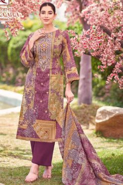 Alok Rihaana Vol 14 Cotton Salwar Suit Catalog 8 Pcs