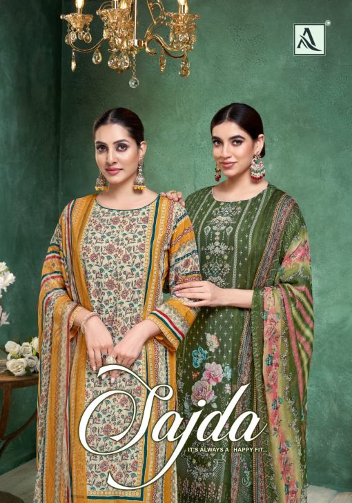 Alok Sajda Viscose Salwar Suit Catalog 6 Pcs - Image 2