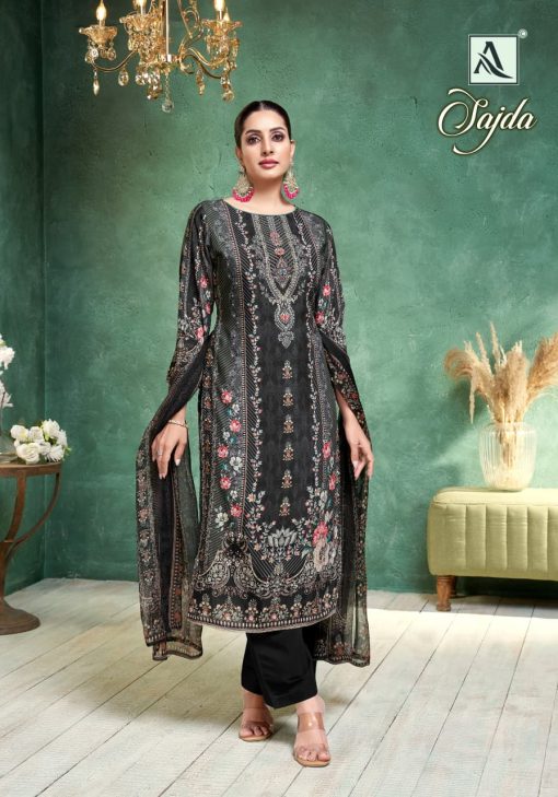 Alok Sajda Viscose Salwar Suit Catalog 6 Pcs - Image 5