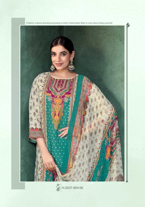 Alok Sajda Viscose Salwar Suit Catalog 6 Pcs - Image 9