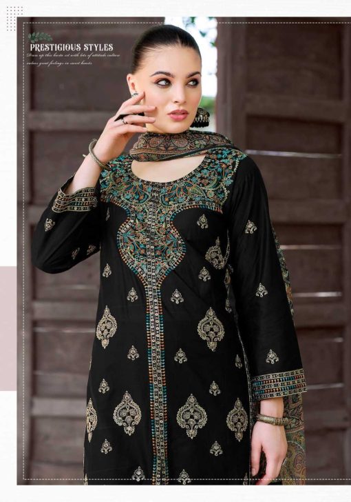 Alok Sherwani Cotton Salwar Suit Catalog 6 Pcs - Image 15