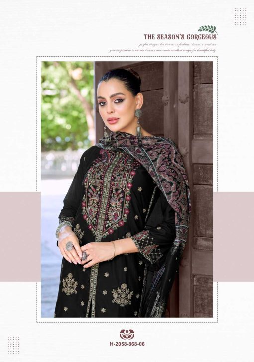 Alok Sherwani Cotton Salwar Suit Catalog 6 Pcs - Image 18