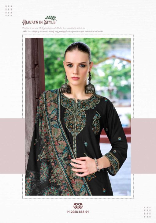 Alok Sherwani Cotton Salwar Suit Catalog 6 Pcs - Image 5