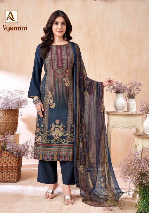 Alok Vyomini Viscose Salwar Suit Catalog 6 Pcs - Image 8