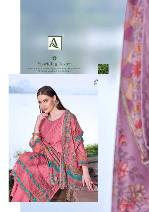 Alok Yasmeen Viscose Salwar Suit Catalog 6 Pcs - Image 11