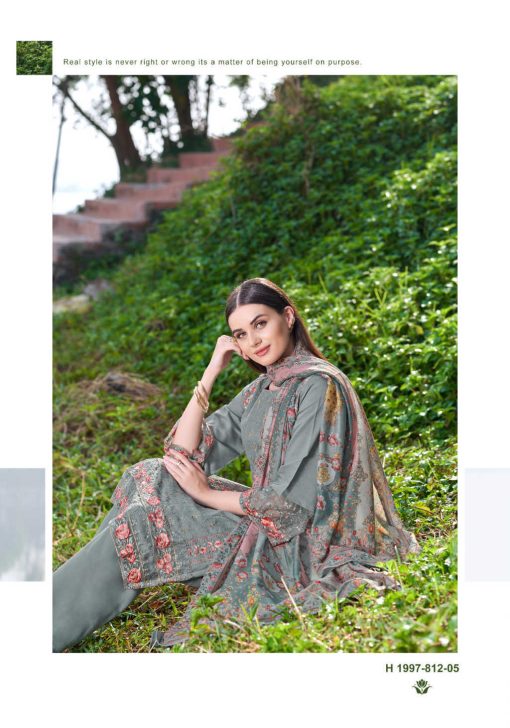 Alok Yasmeen Viscose Salwar Suit Catalog 6 Pcs - Image 15