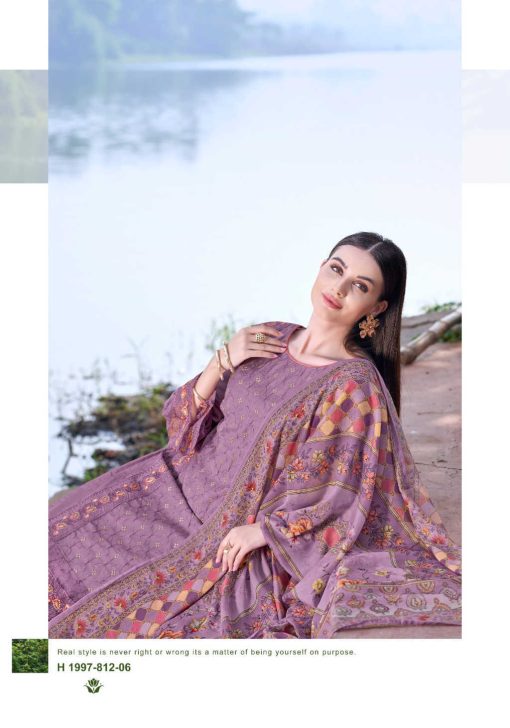 Alok Yasmeen Viscose Salwar Suit Catalog 6 Pcs - Image 17