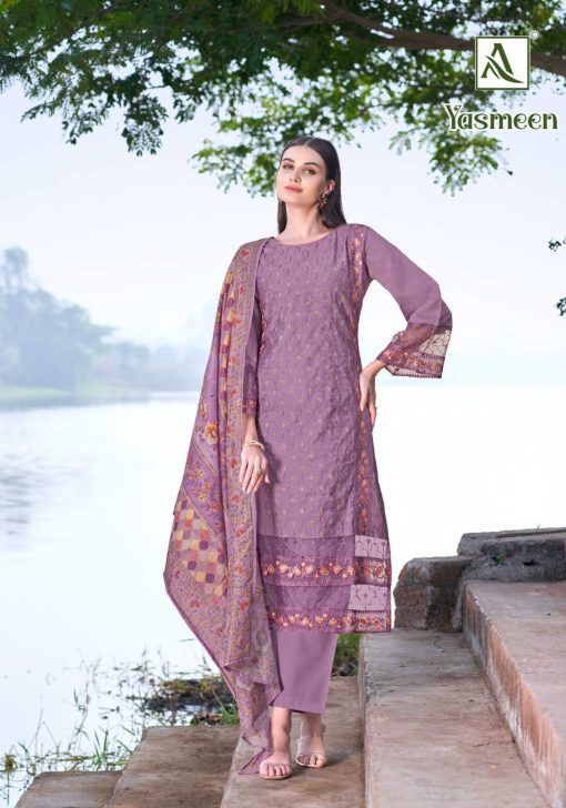 Alok Yasmeen Viscose Salwar Suit Catalog 6 Pcs - Image 18