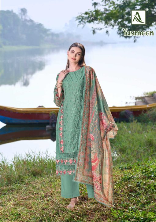 Alok Yasmeen Viscose Salwar Suit Catalog 6 Pcs - Image 6